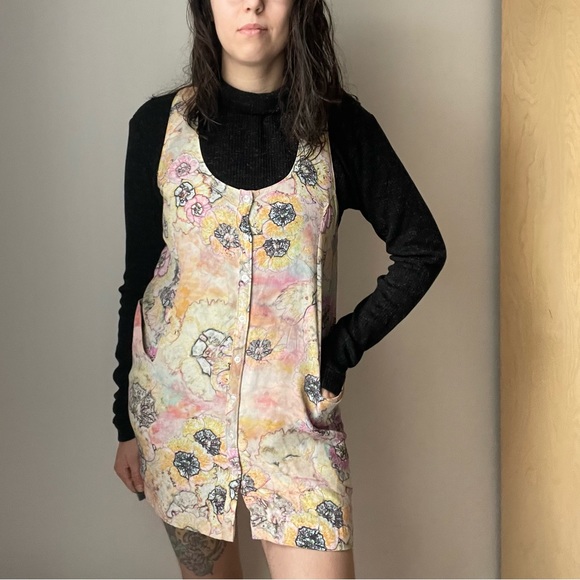 Artsy Silk overall dress - Picture 10 of 10